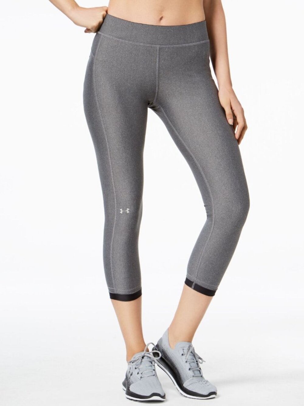 Under Armour Womens HeatGear Armour Ankle Crop Leggings